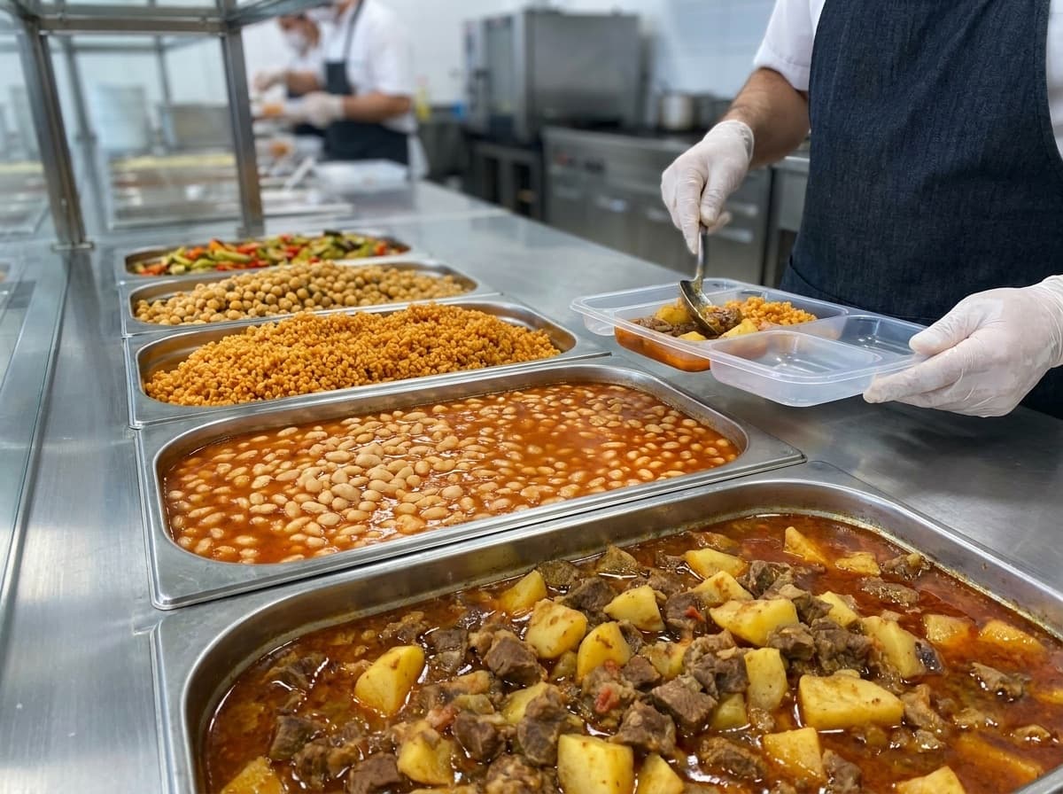 Keleşoğlu Yemek - her gün taze, vakumlu paketlenmiş toplu yemek